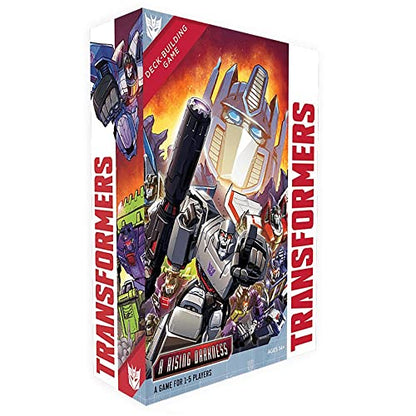 Renegade Game Studios Transformers Deck-Building Game: A Rising Darkness | Standalone Expansion for 1-5 Players, Ages 14+, Decepticon Themed Card Game, 45-90 Min Playtime, Competitive or Co-op