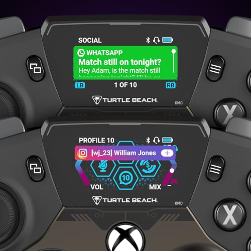 Turtle Beach Stealth Ultra Wireless RGB Gaming Controller, Xbox Series X|S | Also works with PC, Xbox One, Android, Bluetooth, Customizable Display Screen, Rapid Charging Dock, 30-Hr Battery, Black - color: Black