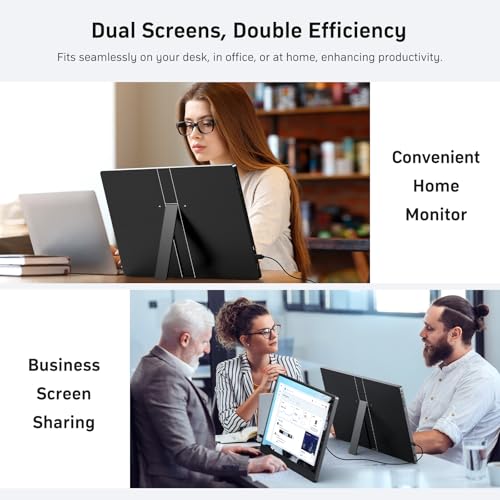 MNN 18.5" 100Hz FHD IPS USB-C HDMI Portable Gaming Monitor | 18.5" FHD IPS 100Hz, built-in stand & dual speakers, USB-C/HDMI, for PC/Phone/PS5/Xbox/Switch, travel gaming. - size: 18.5'' Monitor