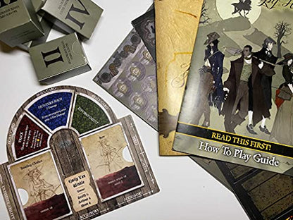 Greater Than Games | Legends of Sleepy Hollow | Cooperative Board Game | Horror Storytelling Campaign | 1 to 4 Players | 30+ Minutes | Ages 12+ - style: Base