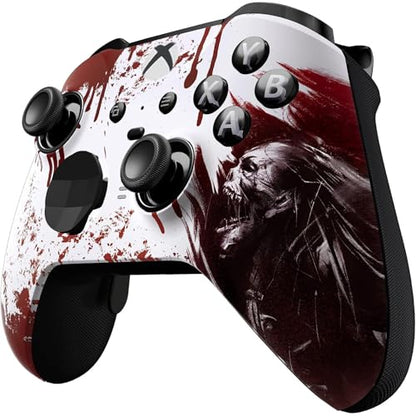 Custom Controllerzz Elite Series 2 Controller Compatible With Xbox One, Xbox Series S, and Xbox Series X (Bloody Zombie) - color: Bloody Zombie