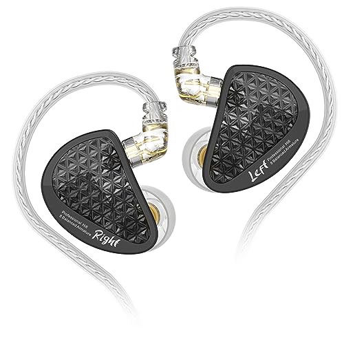 CCA KZ AS16 PRO in Ear Monitor Headphones 16BA Balanced Armature Drivers HiFi IEM Earphones High Clarity Gaming Earbuds for Musicians Singers Audiophile Dj Drummers - color: KZ AS16 PRO Black, size: no mic