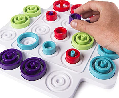 Marbles Otrio Strategy-Based Board Game for 2-4 Players Aged 6+