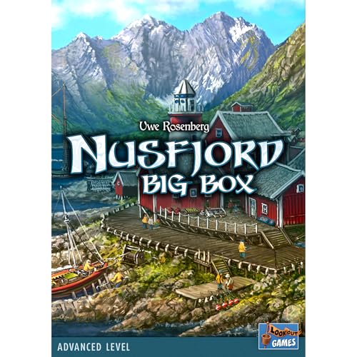 Nusfjord Board Game Big Box Edition - Complete Card Deck Collection, Includes All Expansions, Strategy Game for Kids & Adults, Ages 12+, 1-5 Players, 20-100 Min Playtime, Made by Lookout Games