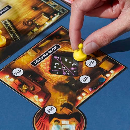 Clue Escape: The Illusionist’s Club Board Game | Escape Room Family Game | 1-Time Solve Mystery | Ages 10+ | 1-6 Players | Difficulty 4 | 90-120 Mins. (Amazon Exclusive) - style: The Illusionist’s Club