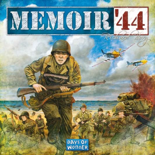 Memoir '44 Board Game - WWII Historical Board Game of Epic Battles! Tabletop Miniatures Strategy Game for Kids & Adults, Ages 8+, 2-8 Players, 30-60 Minute Playtime, Made by Days of Wonder