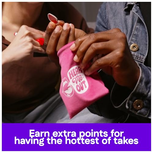 Spin Master Games Hear Me Out Adult Party Game | Defend Your Hot Takes on Unserious Topics, Adult Party Game for Bachelorette Parties & More, 3-6 Players, Ages 18 & Up - style: Hear Me Out