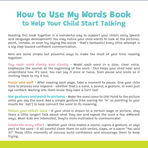 Toddlers Speech Board Book Bundle for Toddlers Ages 0–4 – First Words, Verbs & Imitation Learning Books by a Speech Therapist - Action Book - My Words Book - Imitation Book (3-Book Set)