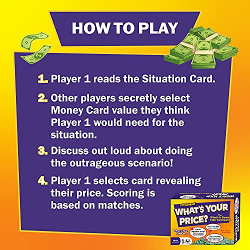 Zobmondo!! What's Your Price Card Game