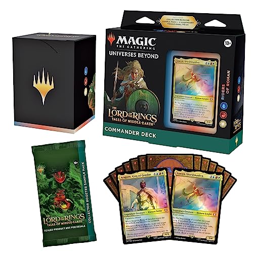 Magic: The Gathering The Lord of the Rings: Tales of Middle-Earth Commander Deck - Riders of Rohan - style: traditional