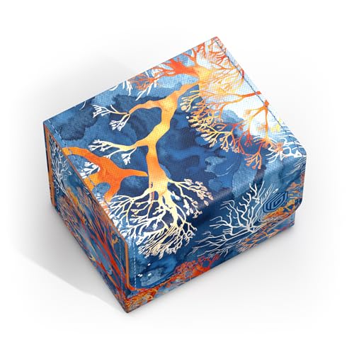 Ultimate Guard - Sidewinder 100+ Xenoskin - 2025 Exclusive “Coral Places” - Fiery Reef - color: Fiery Reef