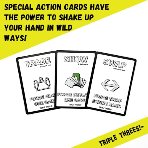 (333 Launch Edition – Bring Rummy Vibes to Family Game Night! Unstoppable Game of Strategy & Surprise Twists, Fun & Easy to Learn for Kids, Travel Ready, Great Gift, 2+ Players
