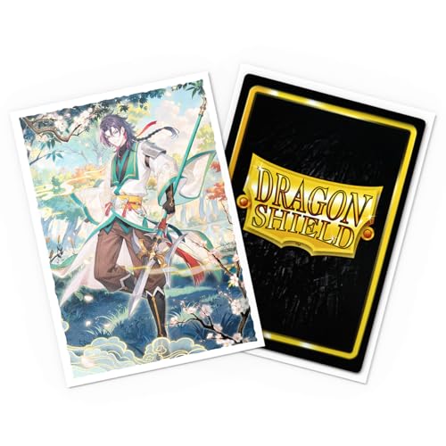 Dragon Shield | Grand Archive Matte Art Sleeves | 100 CT - Smooth & Tough Premium TCG Sleeves | Compatible with Pokemon, One Piece & Magic the Gathering | Jin, Fate Defiant - color: Jin