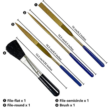 17 PCS Gundam Model Tool Kit Hobby Building Tools Craft Set Gunpla Basic Model Tool Kit in Canvas Bag for Plastic Model Kits, Car Airplane Models, Miniatures, Model Building Repairing & Fixing