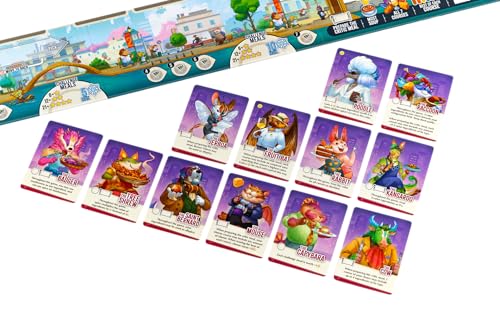 Lucky Duck Games Critter Kitchen A La Cart Expansion | Strategy Games | Chefs Compete for a Restaurant Critic | 1-7 Players, Ages 12+