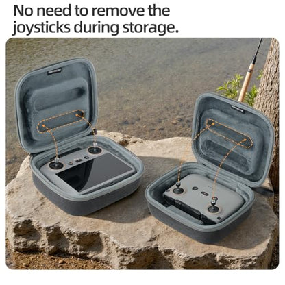 Storage Bag for DJI Mini 5 Pro Drone Accessories, Portable Carrying Case for DJI Mini 5 Pro RC 2/RC-N3 Remote Controller, Hard Shell Travel Case Kit