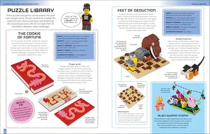 Build Your Own LEGO Escape Room: With 49 LEGO Bricks and a Sticker Sheet to Get Started