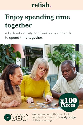 Relish - Dementia Jigsaw Puzzle for Adults, 100 Piece Great Outdoors Puzzle - Activities & Gifts for Seniors with Alzheimer's - style: Great Outdoors