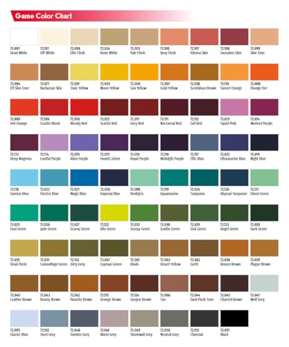 Vallejo Game Color Desert Yellow Paint, 17ml - color: Desert Yellow