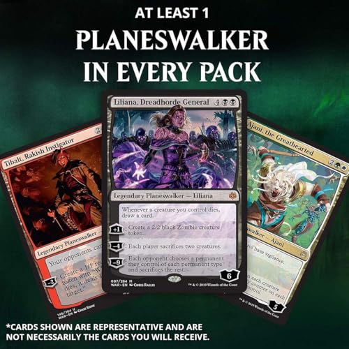 Magic The Gathering MTG BD-EN War of The Spark Booster Pack, Multi