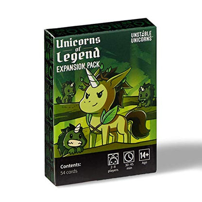 Unstable Games - Unstable Unicorns Unicorns of Legend Expansion Pack - Perfect for Family Game Night! - style: Expansion Pack: Unicorns of Legend