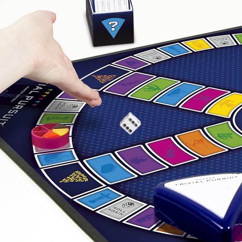Hasbro Gaming Trivial Pursuit Master Edition Trivia Game, Board Games for Adults and Teens, Includes Electronic Timer, Trivia Games for 2 to 6 Players, Ages 16 and Up (Amazon Exclusive)