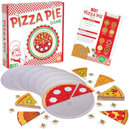 MindWare Pizza Pie Cooperative Game for 6 Year Olds and up - Match Flavors and Win As A Team, 2 to 4 Players