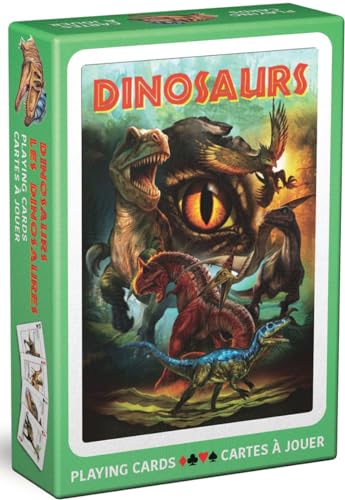 EuroGraphics Dinosaurs Playing Cards Deck, 54 Images