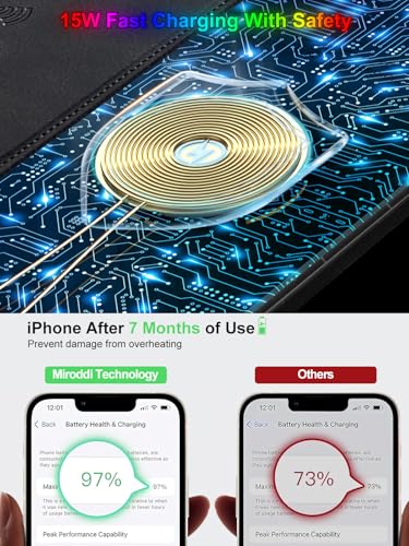 Mouse Pad with Wireless Charging, Large Desk Mat RGB Gaming Mousepad, 10 Light Colors LED Gaming Pad Keyboard Pad with Ultra-Smooth Surface & Non-Slip Rubber Base, Waterproof Full Desk Mouse Pad - color: 31.5x11.81"-Black Right w/PD Charger