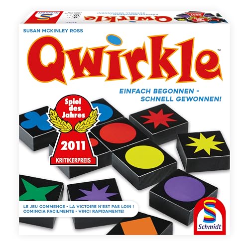 Schmidt Spiele 49014 Qwirkle, Game of the Year 2011, Family Game