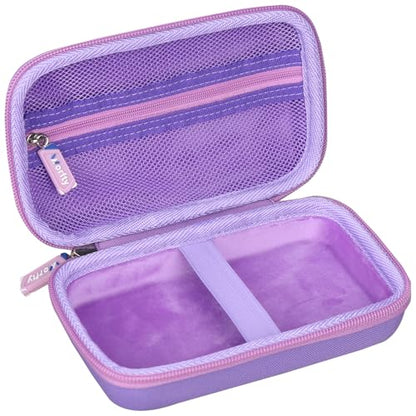 worfty Case for Retroid Pocket Classic/ Retroid Pocket Flip 2 Retro Game Console - Hard Travel Protective Carrying Storage Bag (Purple) - color: Purple