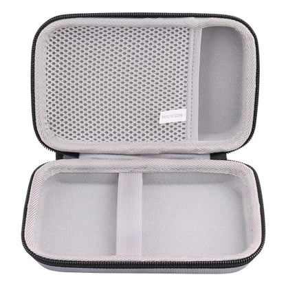 JINMEI Hard EVA Carrying Case Compatible with R36MAX/RG40XX V /RG CubeXX/ RG Cube/ Powkiddy RGB30 4-Inch Handheld Game Console Case (grey) - color: grey