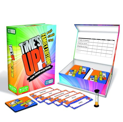 R&R Games Time's Up! Family Edition, Party Games for Adults and Kids, Guessing Game, Perfect Party Game for Family Game Night