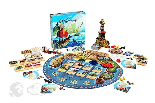 Everdell Farshore Collector's Edition Board Game – 1–4 Players | Set sail on a new standalone adventure with Everdell Farshore.