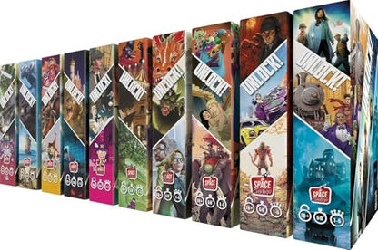 UNLOCK! Secret Adventures Card Game - Escape Room-Inspired Cooperative Adventure, Fun Family Game for Kids and Adults, Ages 10+, 1-6 Players, 1 Hour Playtime, Made by Space Cowboys