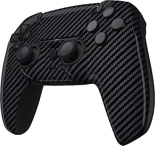 Custom Controllerzz Custom Wireless Controller Compatible with PS5 - Multiple Designs Available (PS5 Glossy Carbon Fiber) - color: PS5 Glossy Carbon Fiber