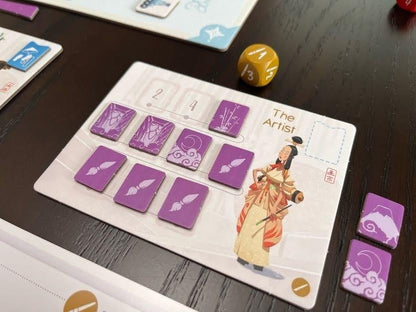 Stonemaier Games: Tokaido Duo by Antoine Bauza | A Zen Strategy Board Game About Traveling in Japan for Adults & Family | Visit Shrines, Share Lovely Vistas, & Collect Souvenirs | 1-2 Players, 45 Mins