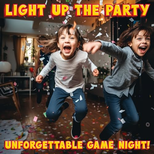 Funwares Original 237 Minute of Fun Games - Minute to Win It Family Party & Travel for Kids & Adults, 2-12 Players! Ready to Play Right Out of The Box!
