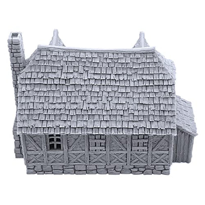 Perfectly Normal House by Printable Scenery, 3D Printed Tabletop RPG Scenery and Wargame Terrain 28mm Miniatures