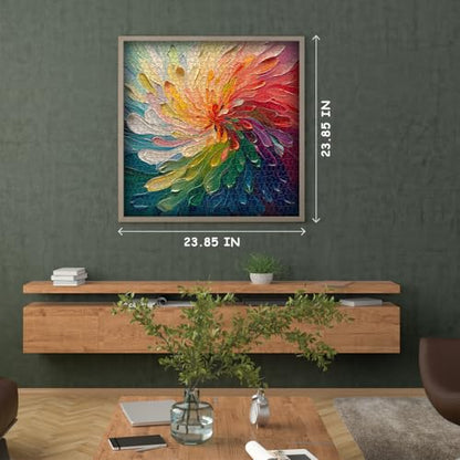 Impossible 1000-Piece Rainbow Art Painting Puzzle, Hard Challenge for Adults - style: Painting Puzzle