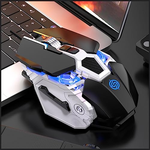 RGB USB Wired Gaming Mouse Macro Programming 6400DPI 9 Buttons Programmable Ergonomic for Gamer Mice PC Computer