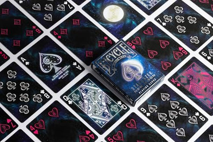 Bicycle Stargazer New Moon, Blue - style: New Moon