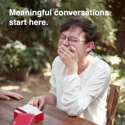 WE'RE NOT REALLY STRANGERS Card Game, Conversation Card Game for Adults | 150 Cards for Adults, Teens, Couples, & Strangers - Icebreaker Questions for Game Night or Date Night, Ages 15+, 2-6 Players - style: Core