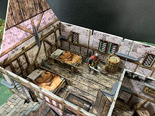 Battle Systems Fantasy Terrain Tavern - 28-35mm DND D&D RPG Wargames Historical/Fantasy Card Scenery - style: Tavern