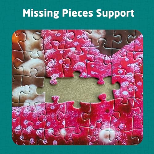 Puzzles for Adults 1000 Pieces, Solar System Space Jigsaw with Poster Letter on Back, Unique Pieces Fit Well No Dust (27.5"x19.6") - color: Space