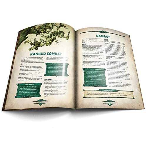 Free League Publishing Dragonbane: Mirth & Mayhem Roleplaying Game Core Set, Includes Dice, Rulebook, Adventures, Map, and More, RPG Tabletop Board Game for Adults, Family, Teens 13+