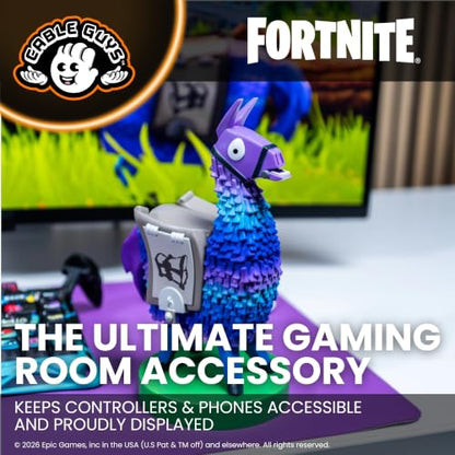 Cableguys Fortnite Supply Llama Controller Holder & Phone Stand | Fortnite Gaming Accessories for Room and Desk Setup, Holder Compatible with Xbox, PlayStation & Standard Game Controllers