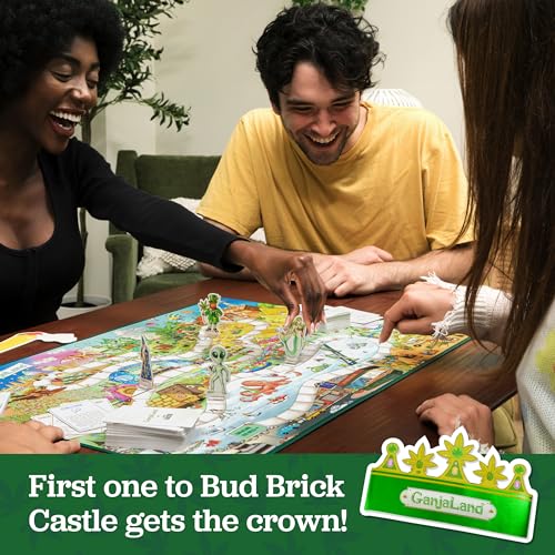Ganjaland - The Novelty Board Game that Will Take You On an Epic Adventure - by What Do You Meme? - style: Core Game
