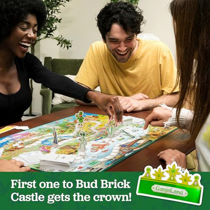 Ganjaland - The Novelty Board Game that Will Take You On an Epic Adventure - by What Do You Meme? - style: Core Game