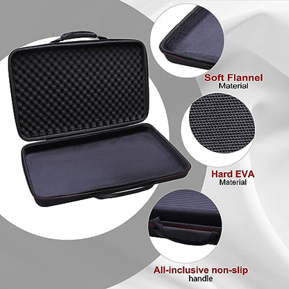 LTGEM DJ Controller Case for Hercules DJControl Inpulse 300 MK2 - Hard Storage Travel Protective Carrying Bag - size: Hercules Inpulse 300 MK2